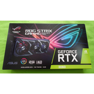 華碩 ROG RTX3060 12G 完整盒裝 遊戲顯示卡
