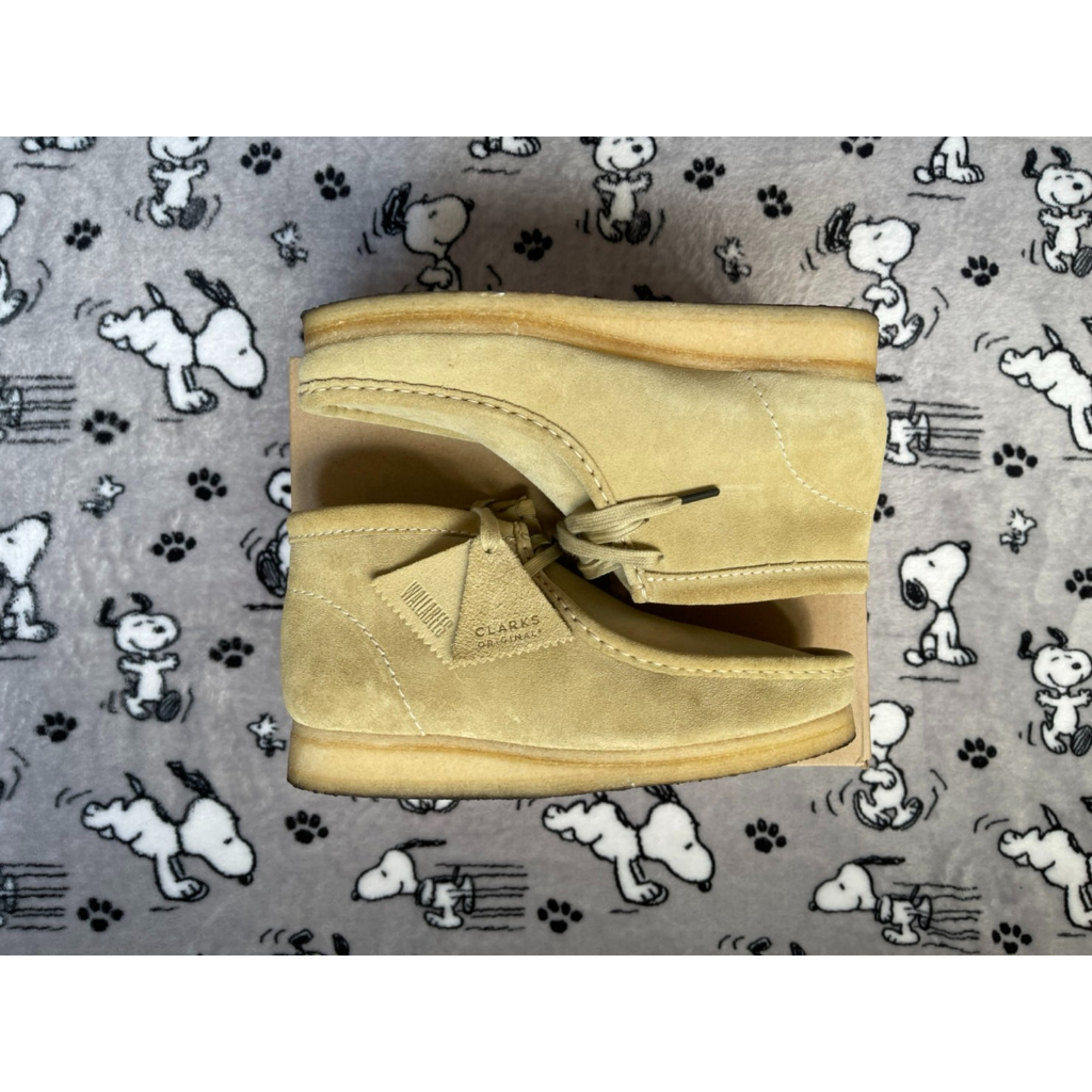 Clarks Wallabee Boot Maple Suede M8 二手