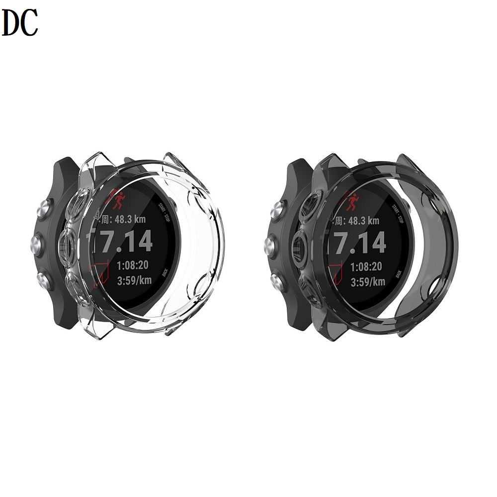 DC【TPU透明殼】Garmin forerunner 245 / 245M 智慧手錶 半包 軟殼 保護殼 清水套