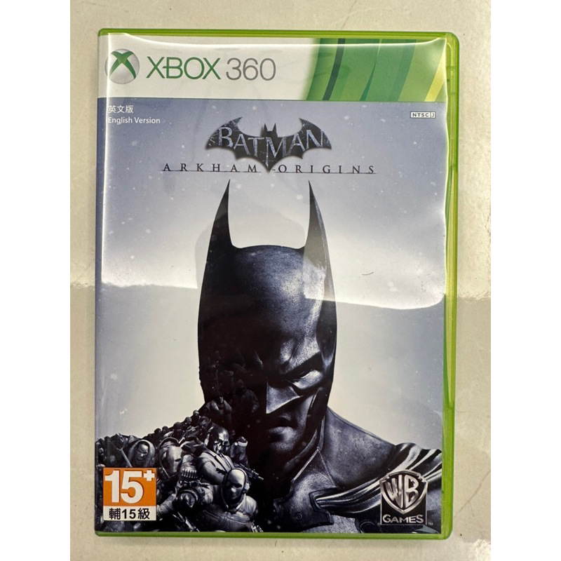 二手現貨 XBOX 360 蝙蝠俠 阿卡漢起源 亞版 英文版