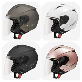 astone安全帽 RST AQ25 素色 雙鏡片 內墨鏡片 半罩 四分之三 3/4 安全帽