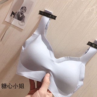 【臺灣有貨】 日本sloggi冰絲內衣超薄一片式無鋼圈無痕聚攏運動睡眠背心式文胸