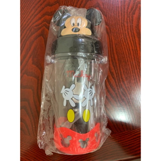 Disney 迪士尼 米奇 吸管 揹帶式水壺 寶寶水杯（全新）