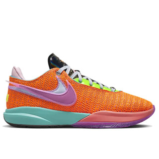 NIKE LEBRON XX 20 EP CHOSEN 1 籃球鞋 澄橘紫綠灰【A-KAY0】【DJ5422-800】