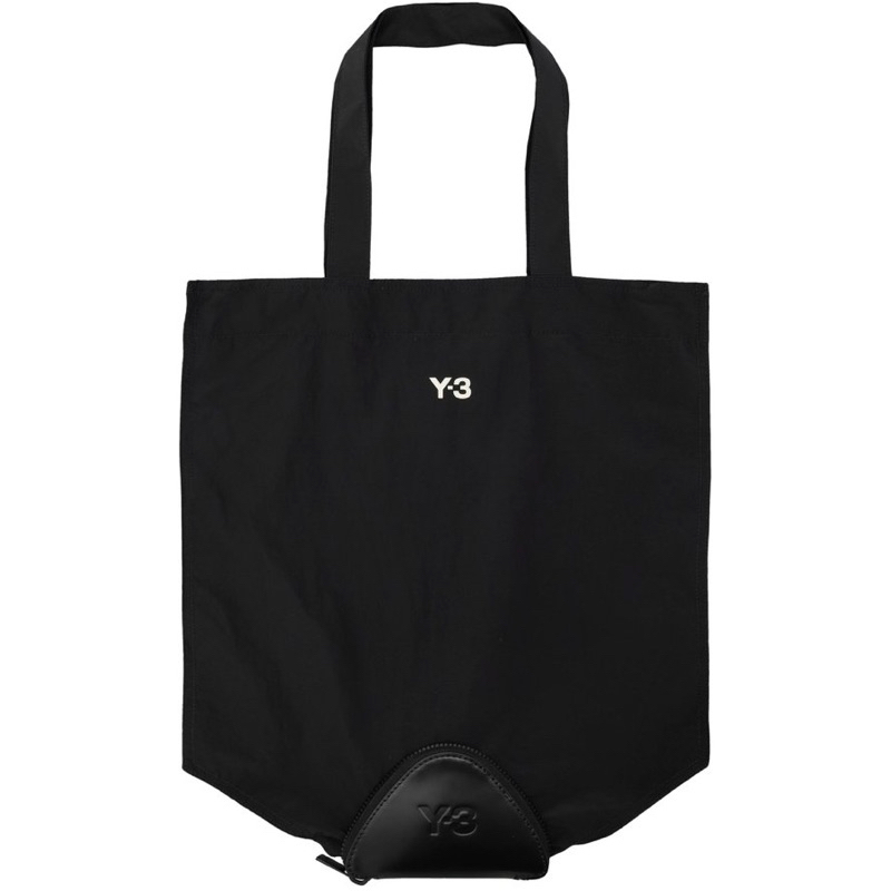🥚WANG No.8🥚代購 Y-3 Packable Tote Bag 真皮 折疊收納環保袋 購物袋