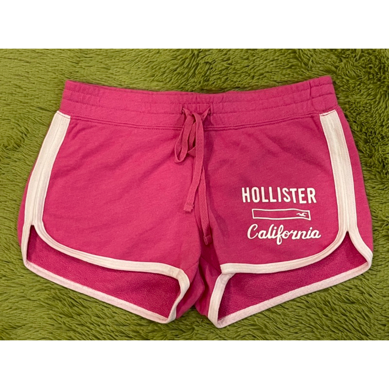 Hollister Co 經典海鷗LOGO 女生棉質運動短褲 居家休閒短褲