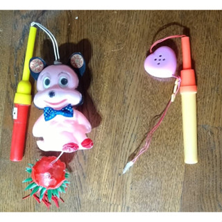 卡通發光手提燈籠 玩具童元旦燈籠 中秋節幼兒園小禮品燈籠