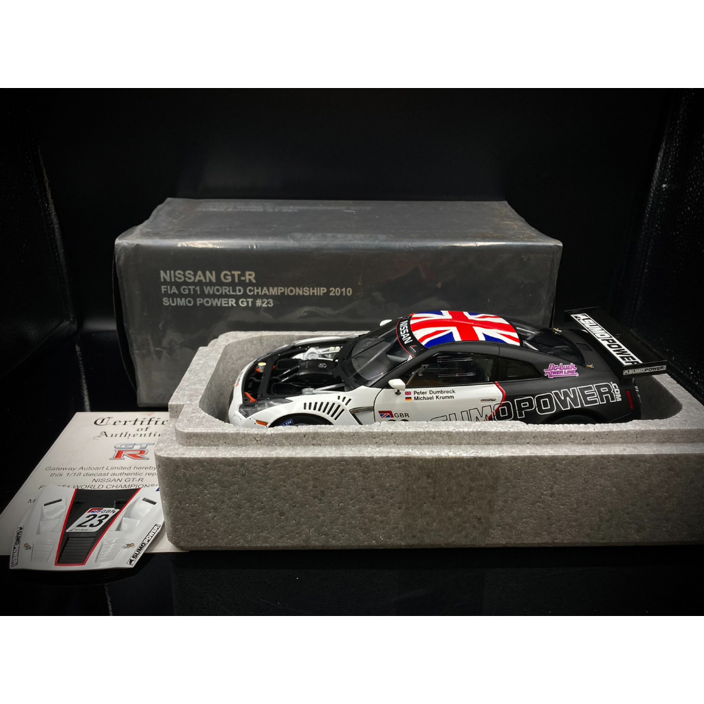 【收藏模人】Autoart Nissan GT-R FIA GT1 2010 R35 81078 1:18 1/18