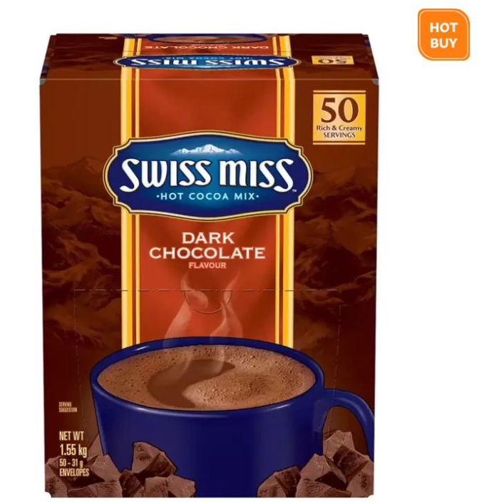 🌸好市多線上購物🌸#97494 Swiss Miss 即溶可可粉 香醇巧克力 31公克