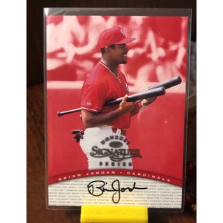 MLB 紅雀Brian O'Neal Jordan 親簽