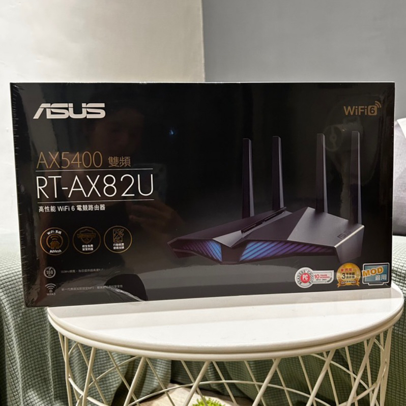 ASUS 華碩 RT-AX82U V2 AX5400 WiFi6 無線路由器 Ai Mesh 雙頻 Gigabit