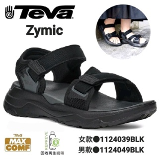 Teva Zymic男/女款可調式織帶户外運動涼鞋/適合足底筋膜炎
