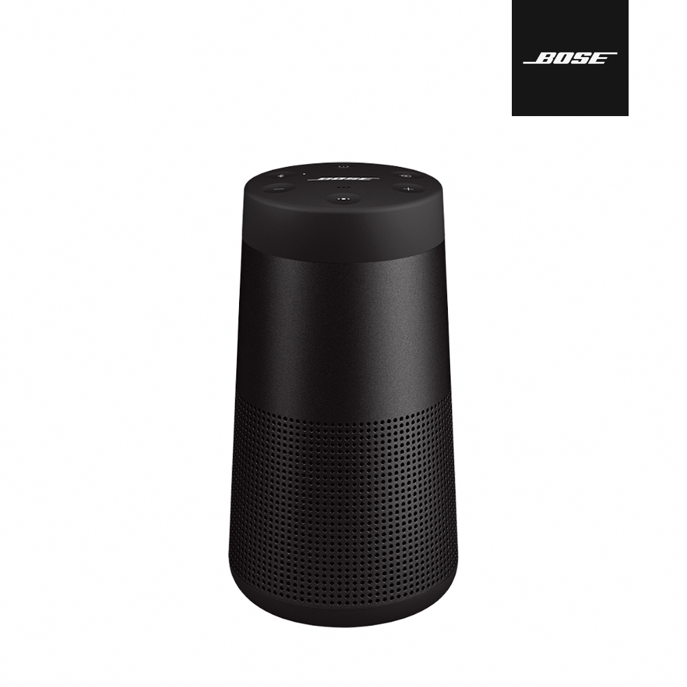 BOSE SoundLink Revolve  II 防潑水 360° 全方向聲音  可攜式藍牙揚聲器 黑色