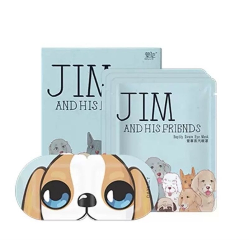 Jim吉姆狗頭蒸氣式眼罩  熱敷眼罩 眼罩 蒸氣眼罩
