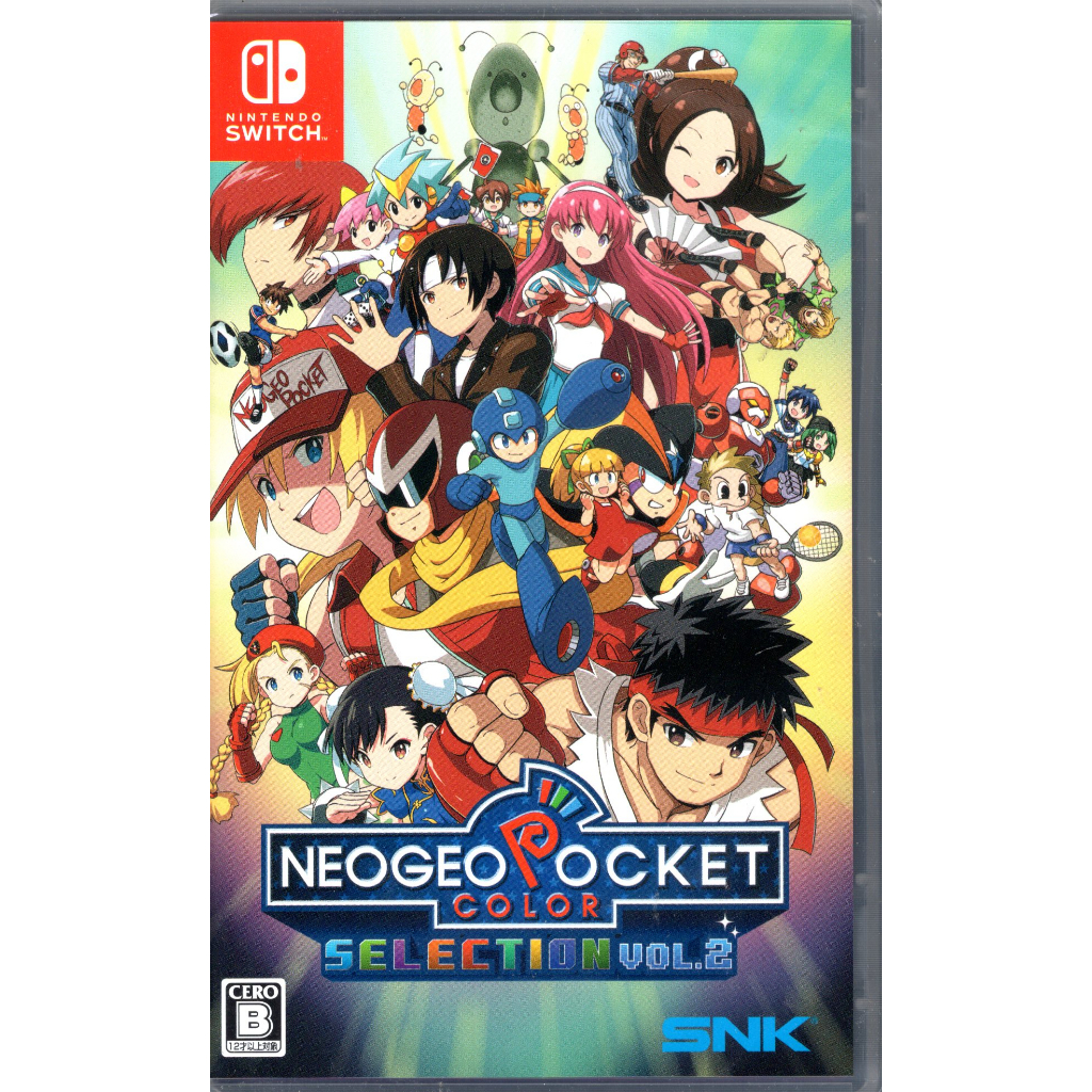 全新 Switch遊戲 NS NeoGeo Pocket Color Selection收藏輯Vol.2 日英文版