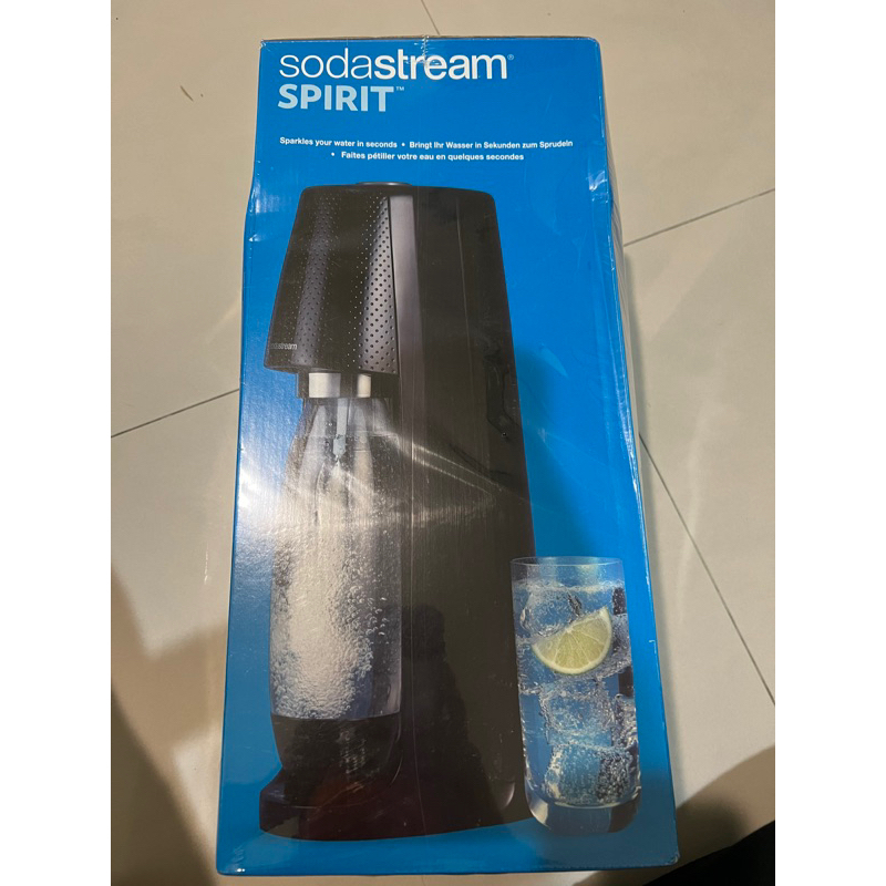 soda stream spirit 黑氣泡機
