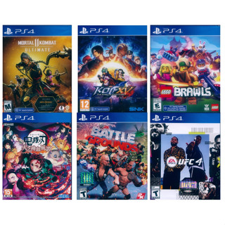 (現貨全新) PS4 格鬥遊戲 綜合賣場 快打旋風 真人快打 火影忍者 鬼滅之刃 拳皇