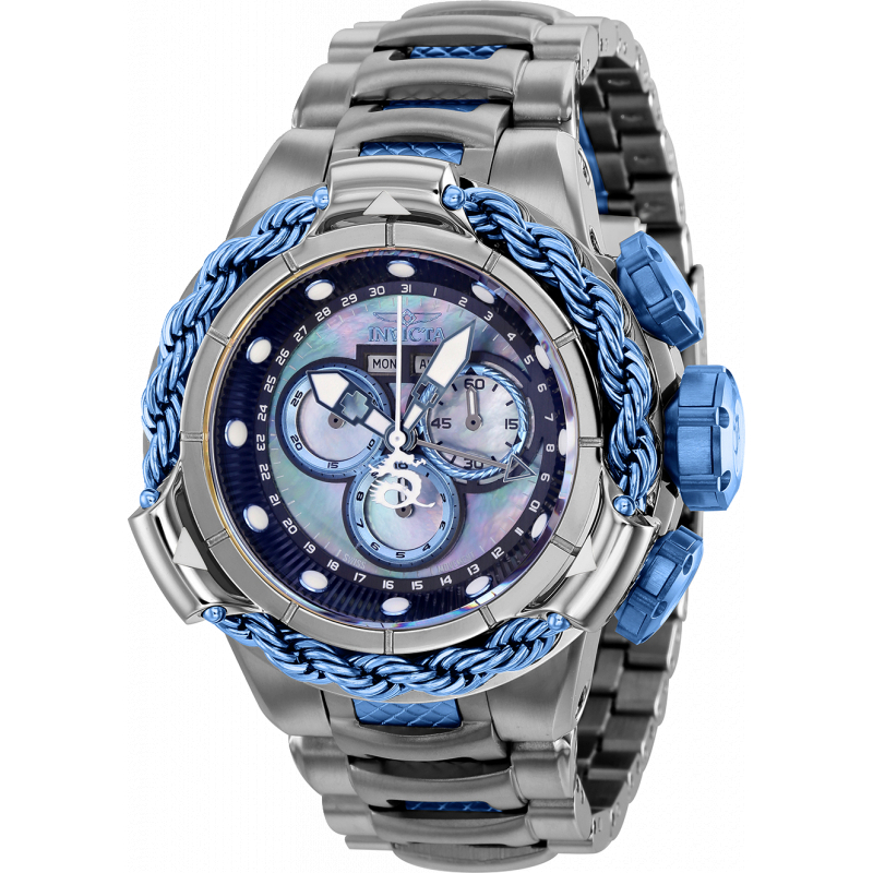 【現貨免運】美國正版 INVICTA 英威塔 龍系列 鈦藍色 alpha 阿爾法 瑞士手錶 石英錶 機械錶 精品錶 男錶