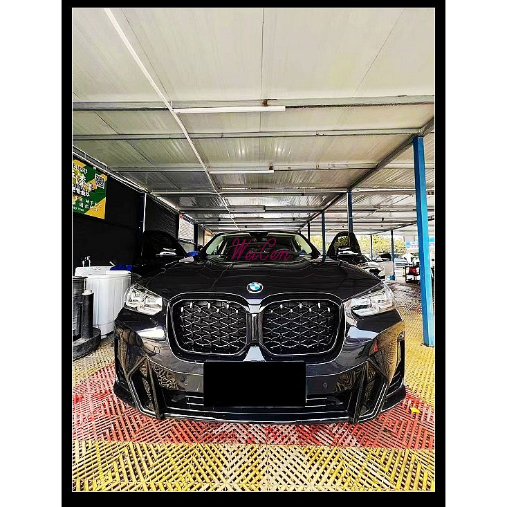 ☆偉宸W C☆(黑)BMW X3 G01 X4 G02 LCI 水箱護罩 水箱罩 水箱飾條 水箱鼻頭 滿天星 鑽石中網