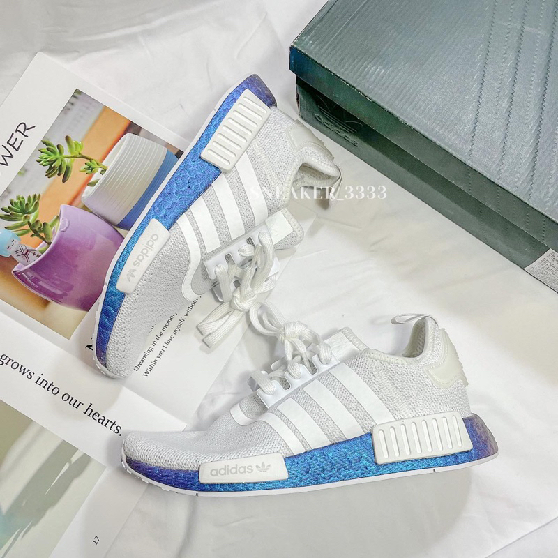 【現貨｜𝟐𝟒𝐡𝐫𝐬內寄出🔥】ADIDAS NMD R1 漸變色 boost底休閒鞋 男女（FV5344）