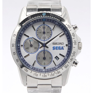 🇯🇵【SEGA 】日本製 全球限量僅800隻 完美的第800號!! セガ60周年アニバーサリーモデル 腕時計 シルバー