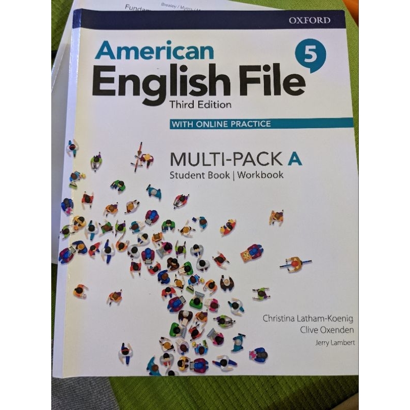 American English File 5 口語學英文 元智大學 上課用課本