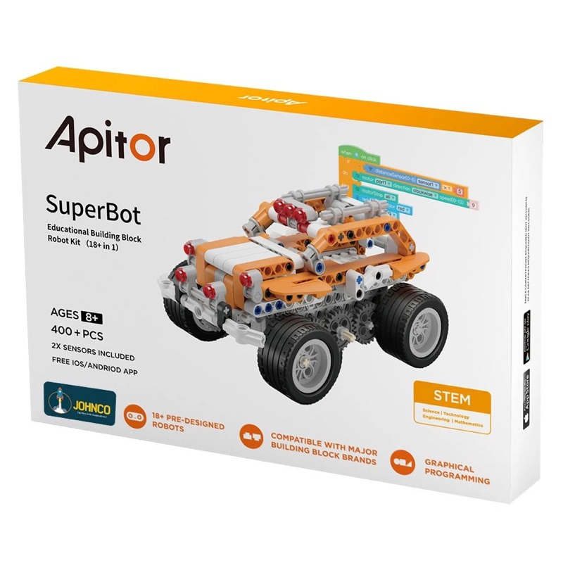 現貨 Apitor SuperBot 18 合1教學機械人