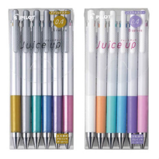 <文記購物> 百樂PILOT Juice up超級果汁筆 LJP-120S4｜0.4mm｜亮彩 粉彩 6入裝