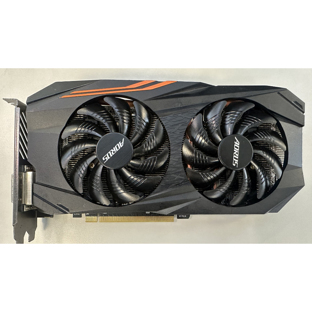 技嘉AORUS RX570 4G顯示卡(故障卡，請看說明)