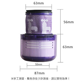 前置後置2合1 輕量型無線吸塵器 Dyson 濾網 SV18後置 HEPA濾網/濾芯(副廠)Dyson戴森 手持吸塵器