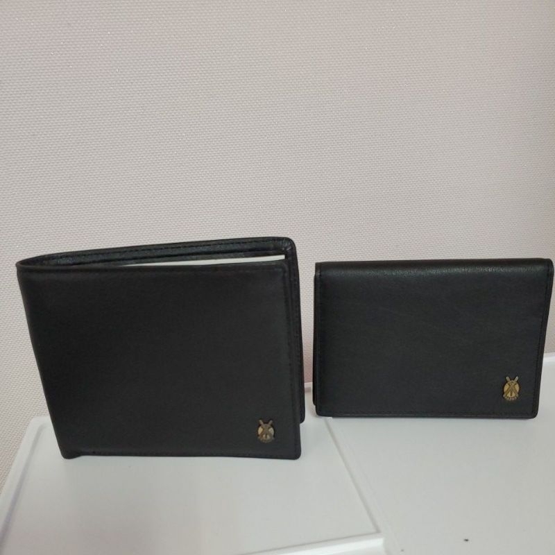 CASAR 日本  男生 真皮皮夾+卡夾 兩件ㄧ組 無盒子 可議價