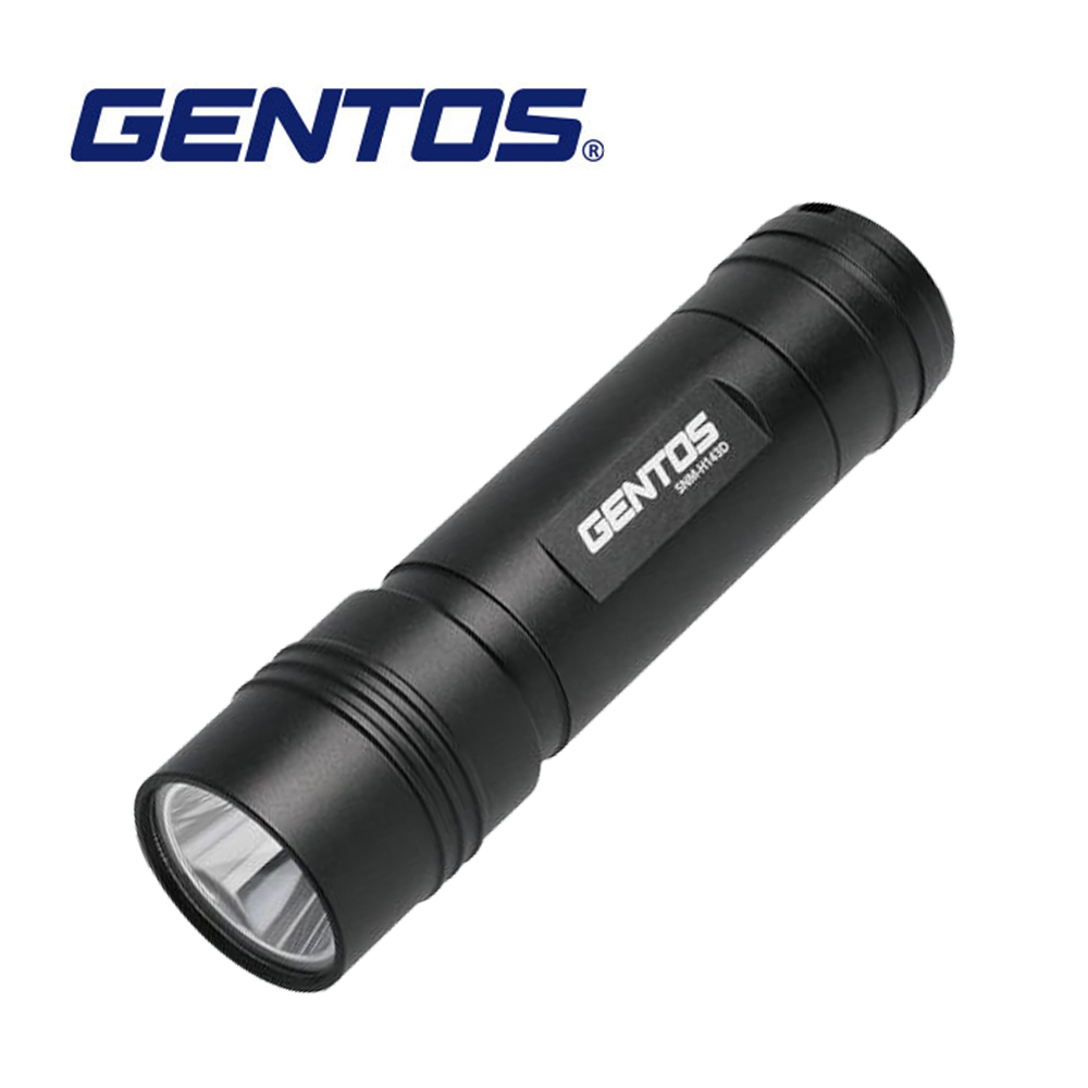 【Gentos】小型手電筒 350流明 IPX4 SNM-H143D
