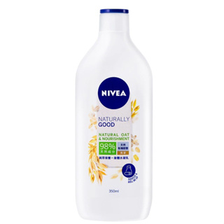 NIVEA 妮維雅 妮維雅純萃身體乳天然有機燕麥350ml