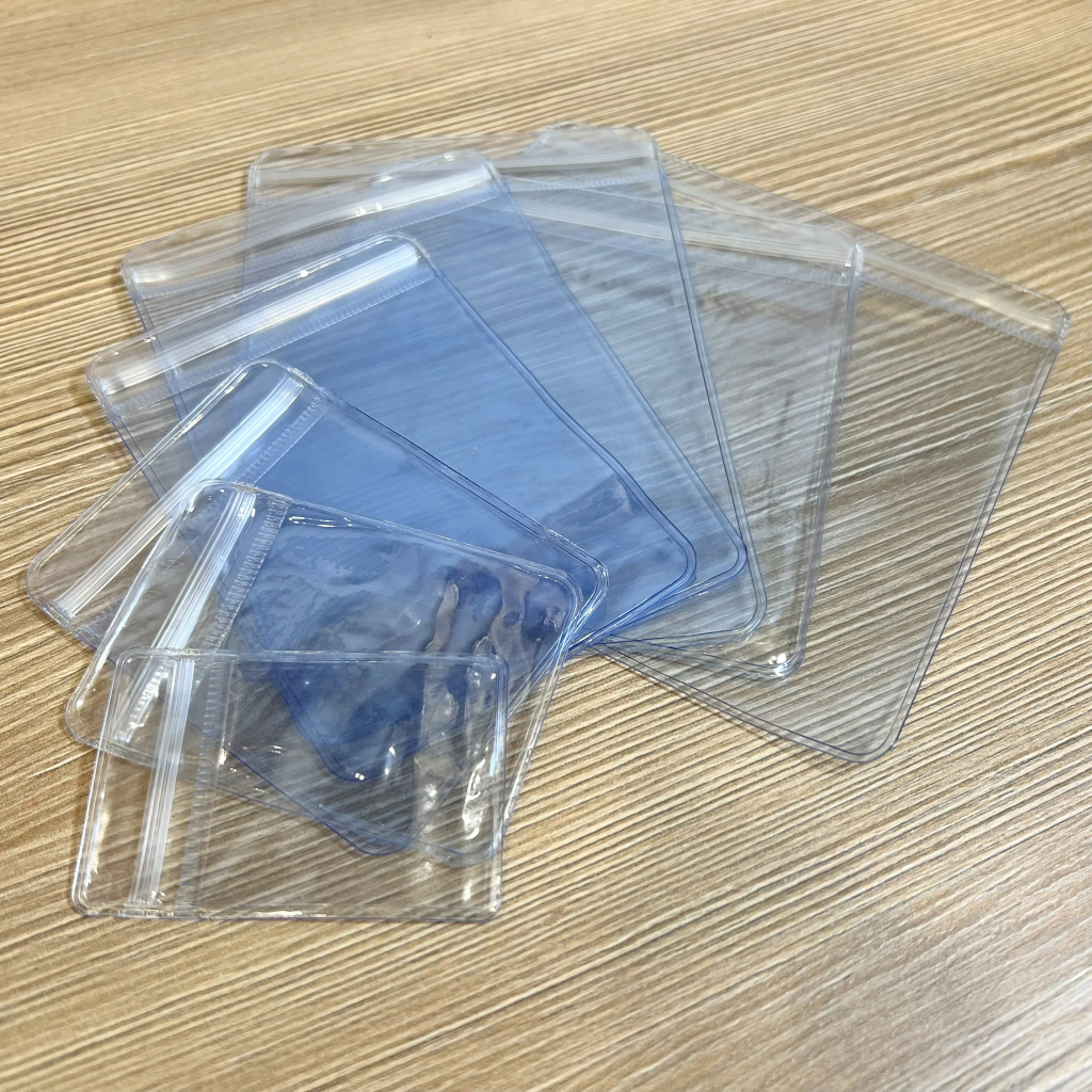 現貨50個6折 PVC夾鏈袋 透明淡藍色 厚夾鏈袋 可重複使用 收納袋 耳環項鍊手環手鏈飾品配件小物收納