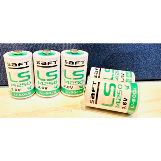 SAFT原廠正品 LS14250 1/2 AA-SIZE 3.6V-1.2AH 一次性鋰電池