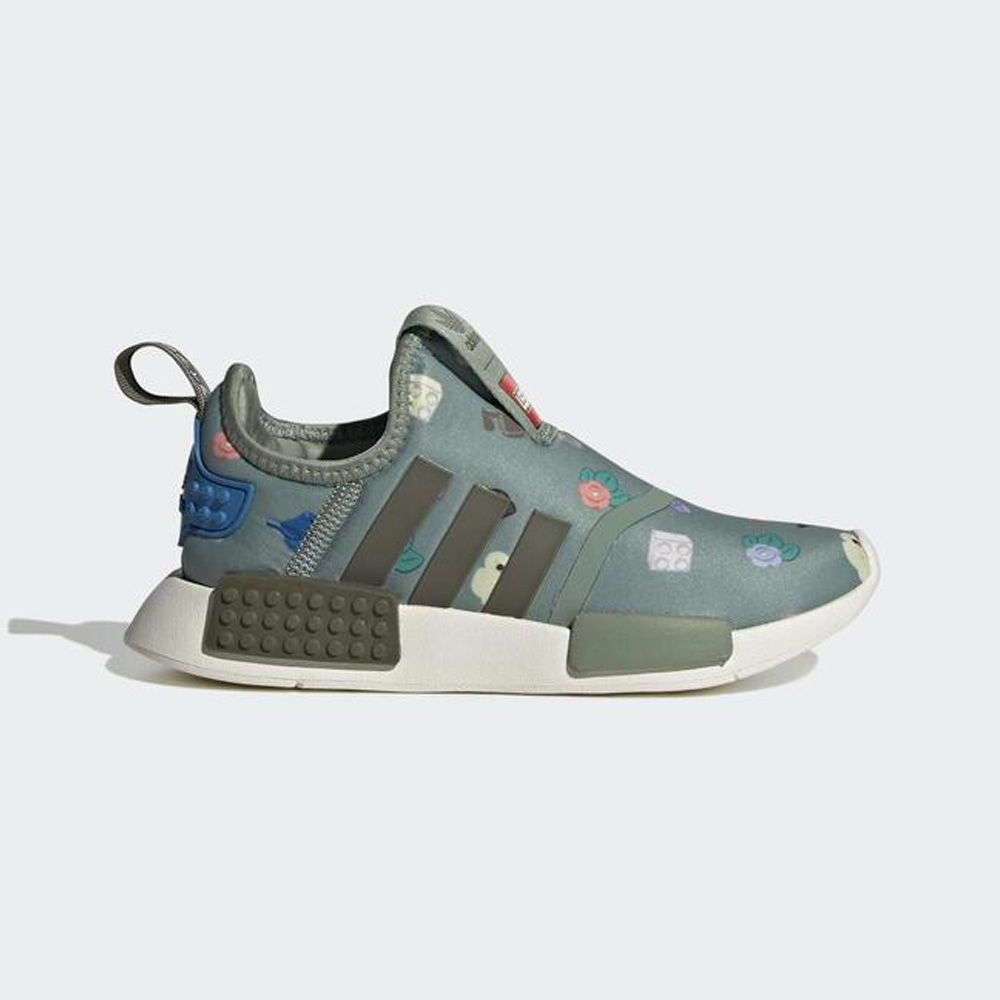 ADIDAS 休閒鞋 運動鞋 NMD 360 C 中童 童鞋 IF2170 綠色