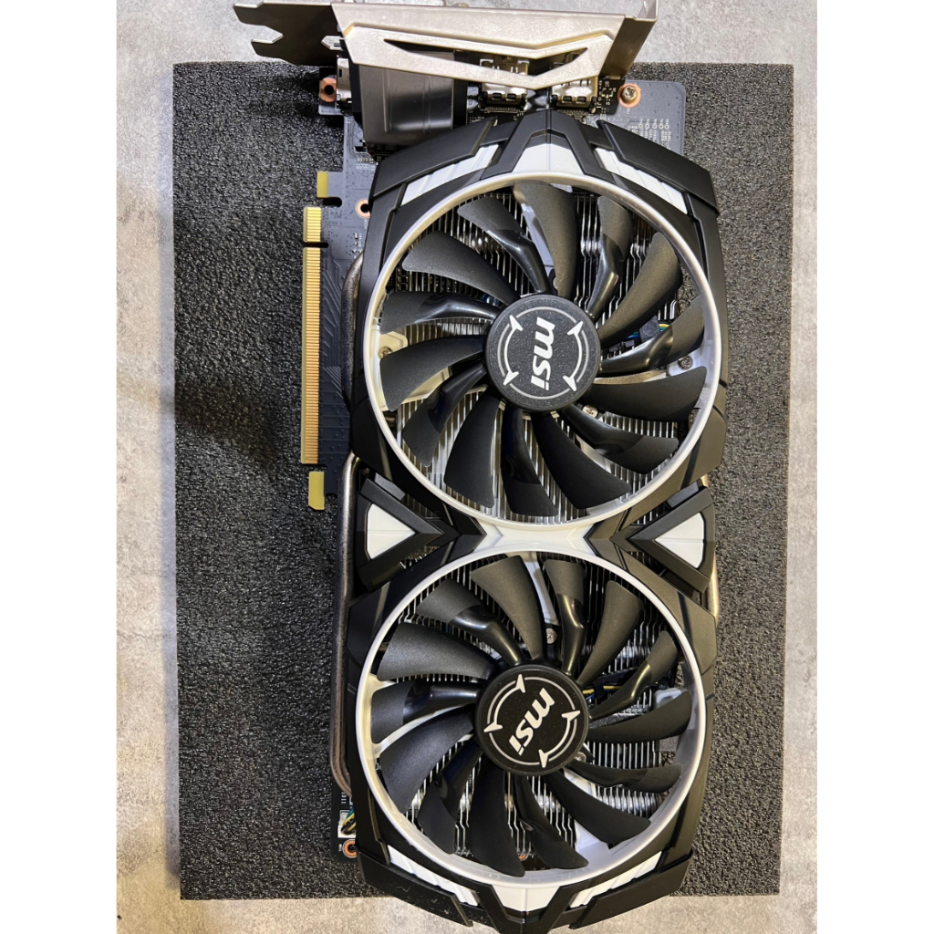 二手 微星 MSI GTX1060 ARMOR 3G OCV1