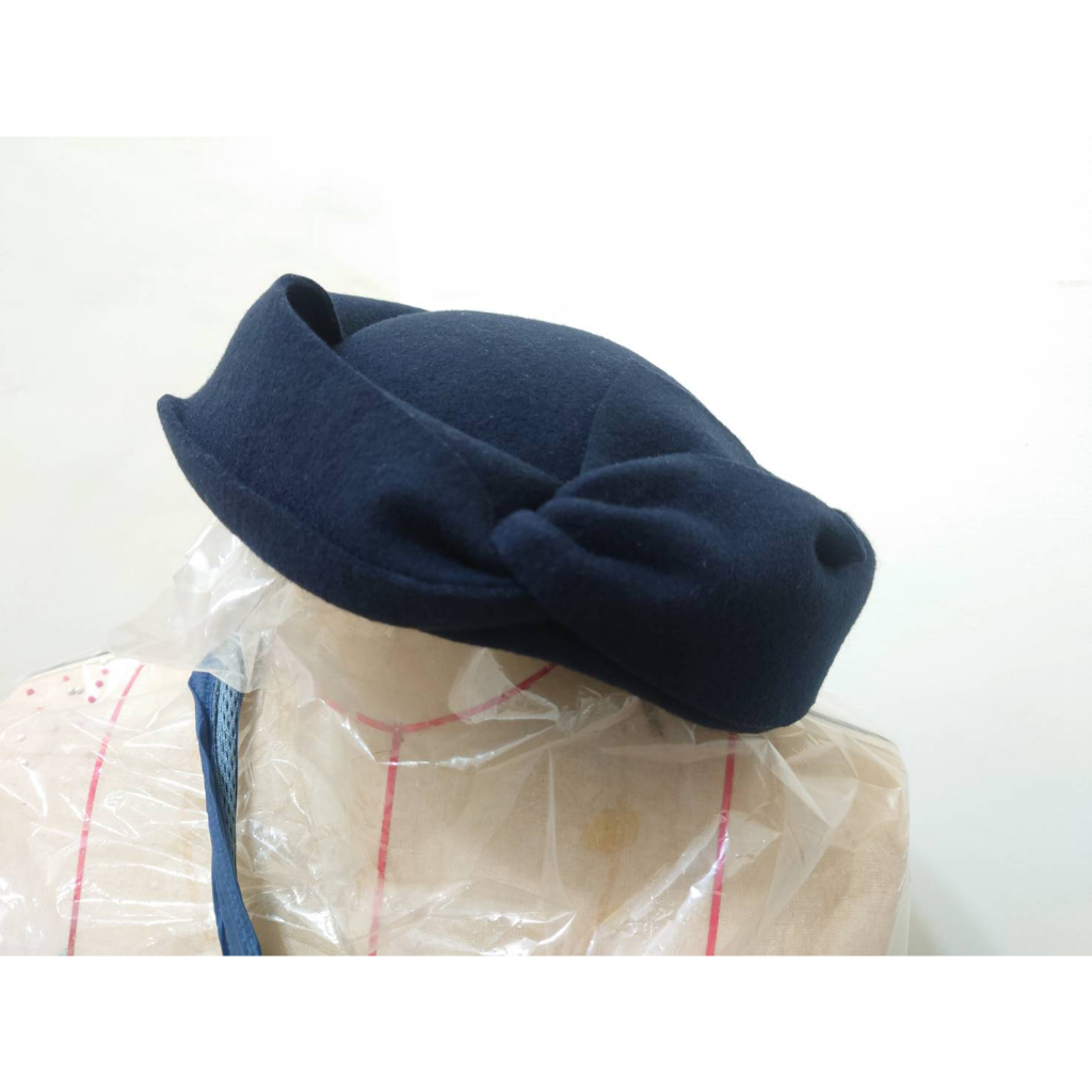 Ca4la藥盒帽/韓國羊毛小圓帽/韓國天鵝絨圓禮帽