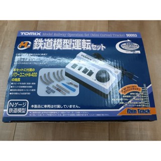 二手/現貨/N規場景 TOMIX 90093 Mini鉄道模型運転SET 迷你鐵道模型組 基本組 入門組