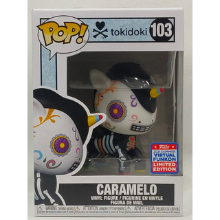 ☆斜槓小舖☆含稅-正版 POP tokidoki caramelo 半剖獨角獸 亡靈節版#103