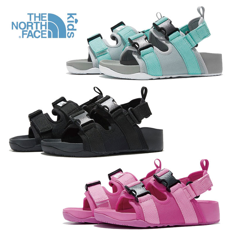 預購 韓國代購 The North Face kids CAMPRIPAN SANDAL II 兒童扣環涼鞋