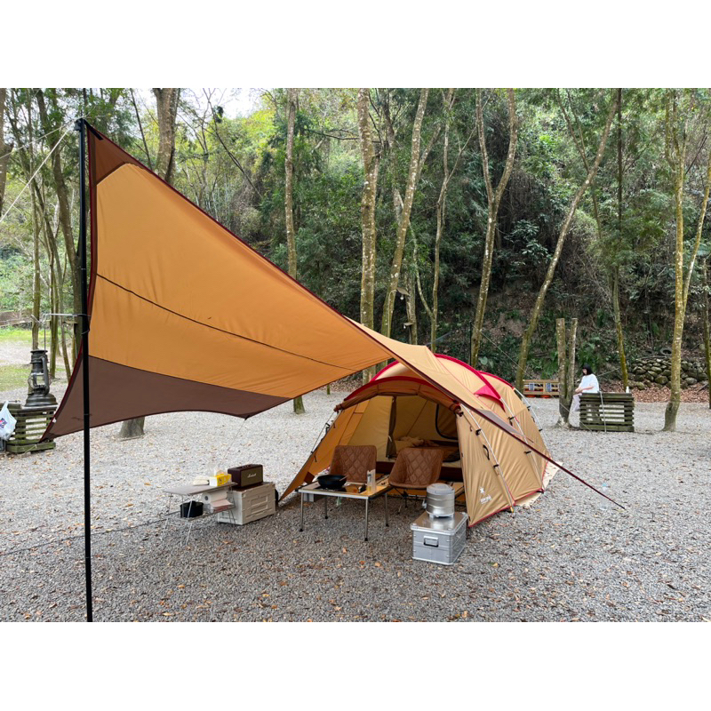 Snow peak set-250rh 帳篷天幕組（含原廠內外地墊，台中面交