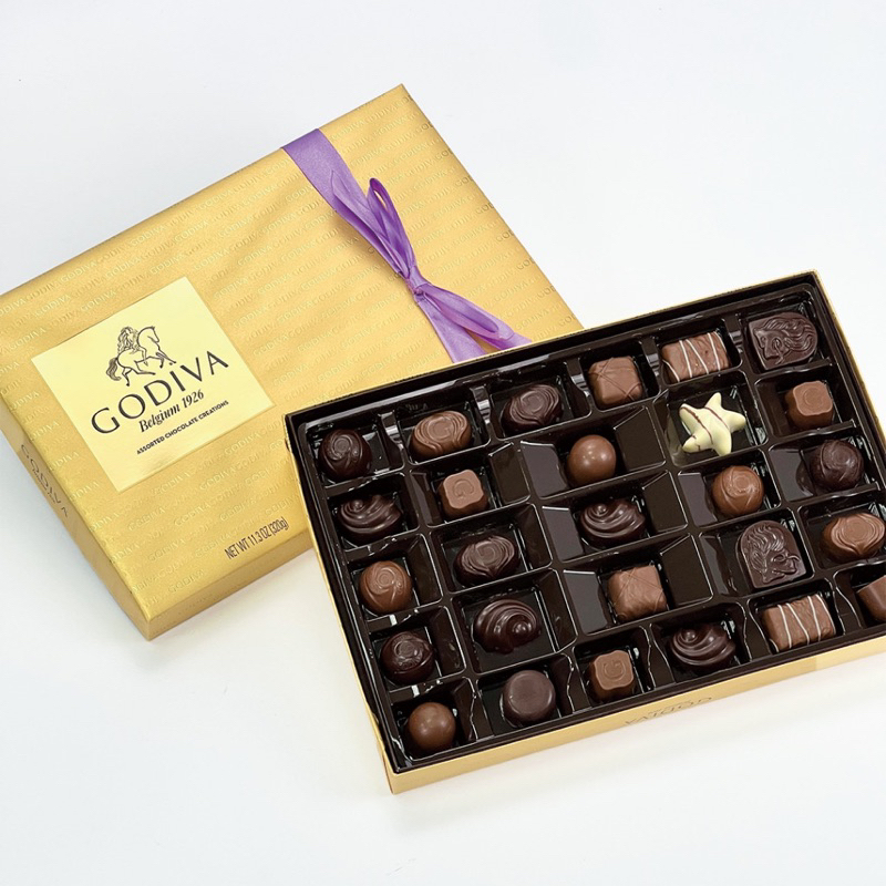全新 美國Godiva精裝巧克力禮盒 送禮 美國購入