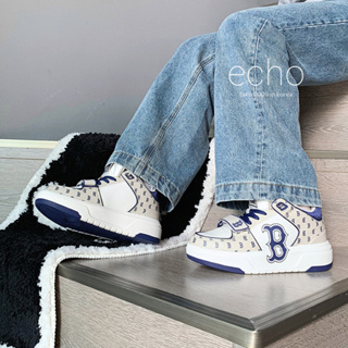 Echo鞋類- MLB Chunky Liner Basic 洋基 白藍 增高 男女鞋 3ASXLM13N-43BGL