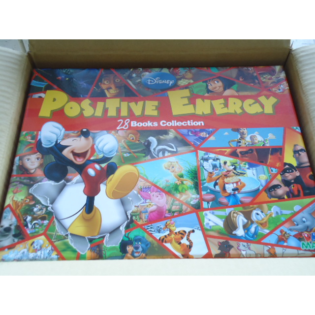 全新 / 迪士尼 / 盒裝 / Postive Energy / 28 書 平裝 + 28 CD