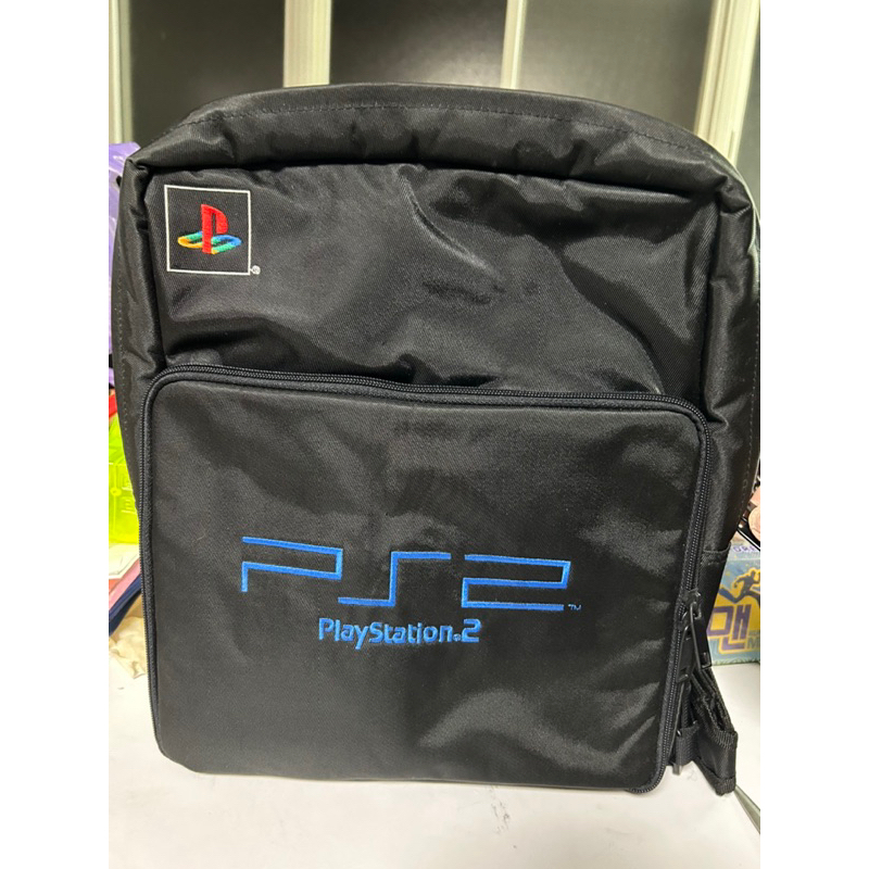 PalyStation PS2 原廠 遊戲 主機包 經典 少見，約九成五新 無損