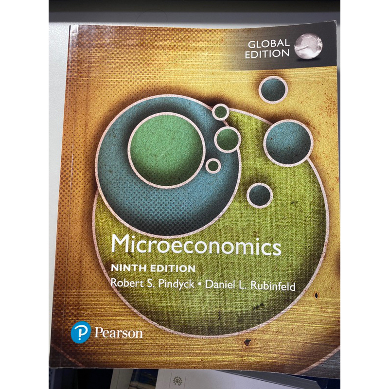 Microeconomics 9th Edition Pearson