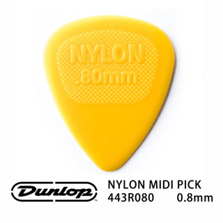 Jim Dunlop Nylon Midi 443R 0.80mm Pick 【敦煌樂器】