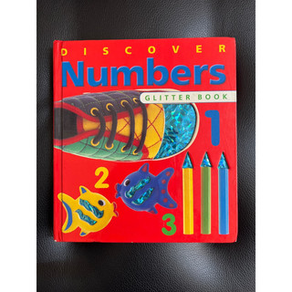 Discover Numbers Glitter Book 英文童書
