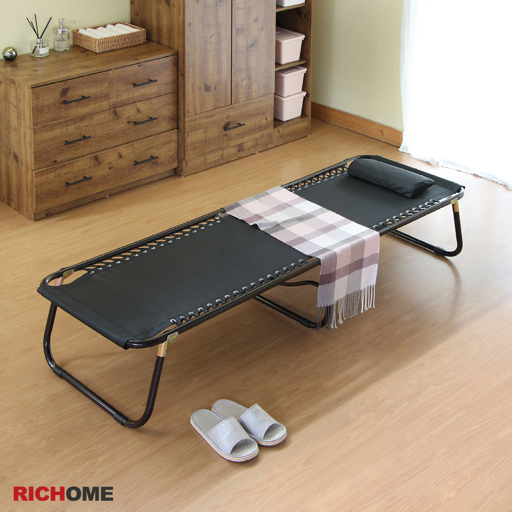 RICHOME  福利品  CH-1222 萬用 折疊床 露營 野餐 午睡 休息 單人床 床架 網布